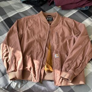 Carhartt Tan Bomber Jacket